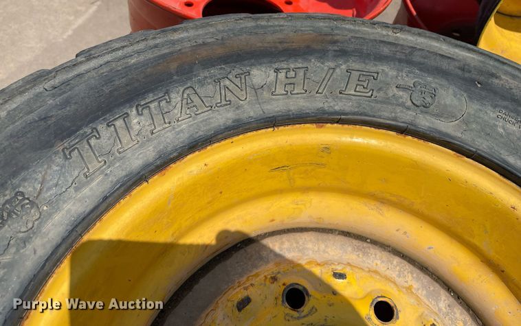 image for item ME9828 Skid steer tires and wheels