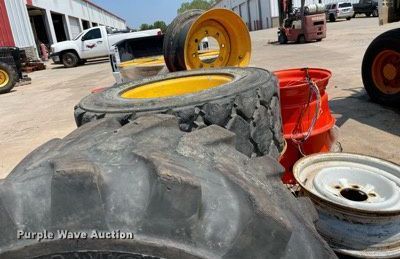 image for item ME9828 Skid steer tires and wheels