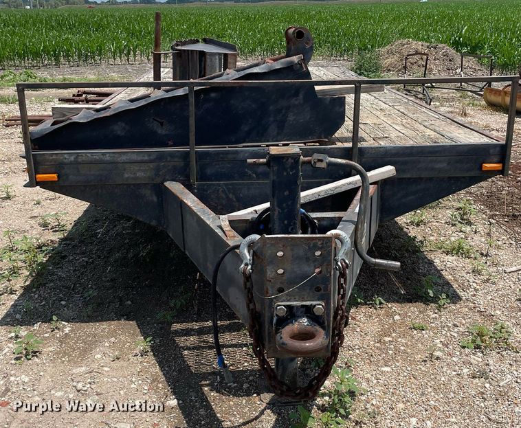 image for item ME9833 1996 Belshe T-9  equipment trailer