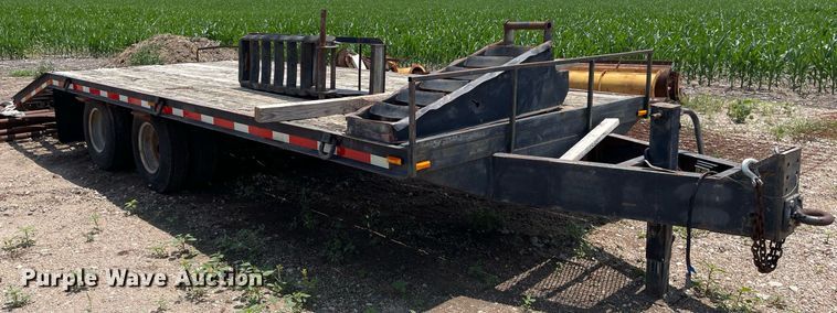 image for item ME9833 1996 Belshe T-9  equipment trailer