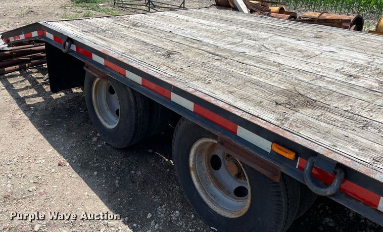 image for item ME9833 1996 Belshe T-9  equipment trailer