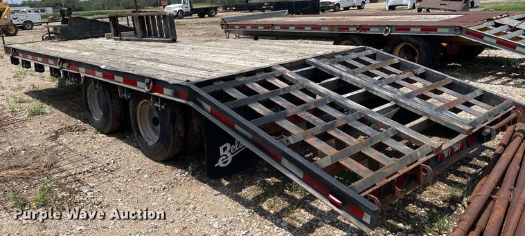 image for item ME9833 1996 Belshe T-9  equipment trailer