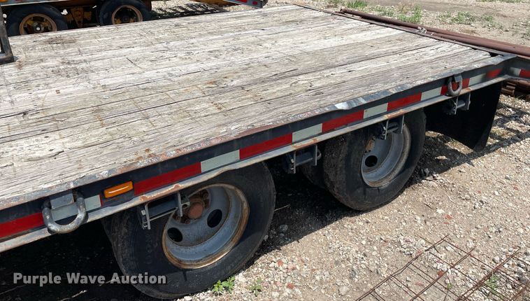 image for item ME9833 1996 Belshe T-9  equipment trailer