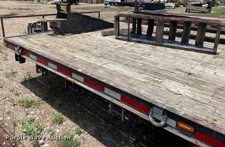 image for item ME9833 1996 Belshe T-9  equipment trailer