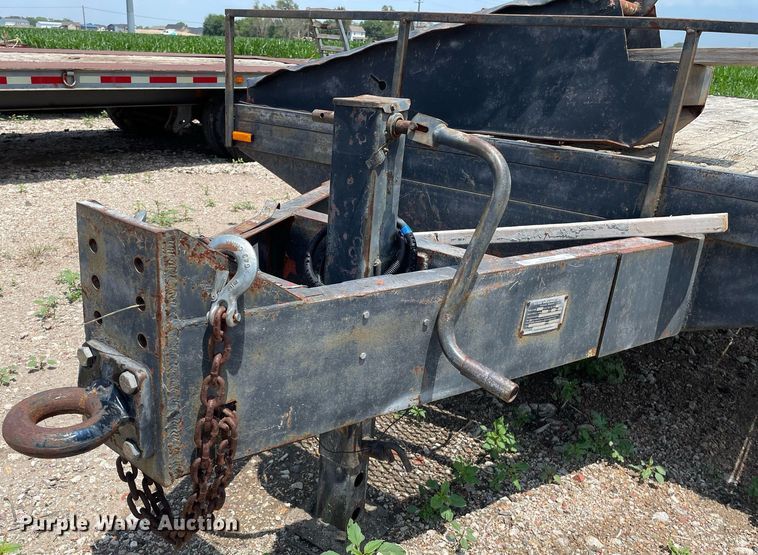 image for item ME9833 1996 Belshe T-9  equipment trailer