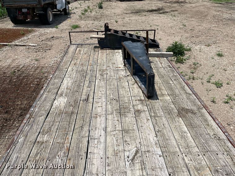 image for item ME9833 1996 Belshe T-9  equipment trailer