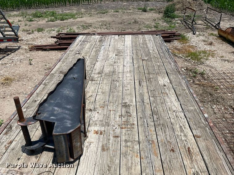 image for item ME9833 1996 Belshe T-9  equipment trailer