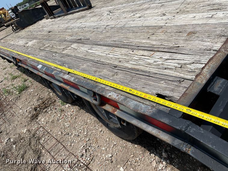 image for item ME9833 1996 Belshe T-9  equipment trailer