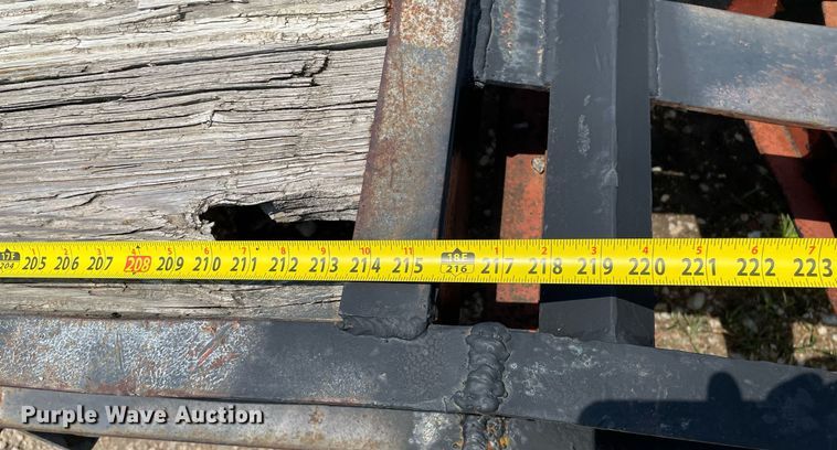 image for item ME9833 1996 Belshe T-9  equipment trailer