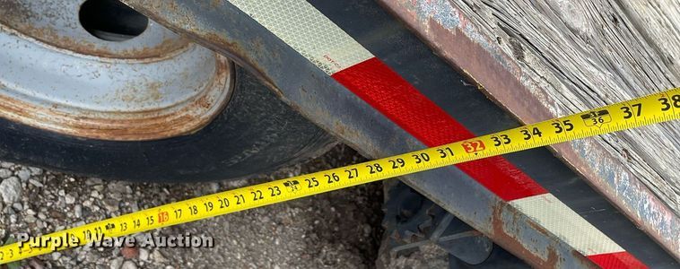 image for item ME9833 1996 Belshe T-9  equipment trailer