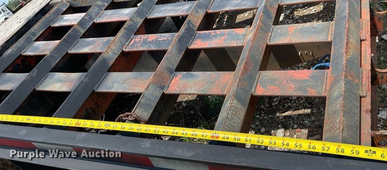 image for item ME9833 1996 Belshe T-9  equipment trailer