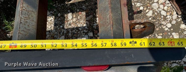 image for item ME9833 1996 Belshe T-9  equipment trailer