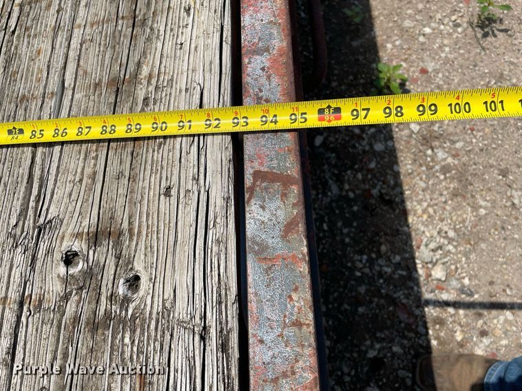 image for item ME9833 1996 Belshe T-9  equipment trailer