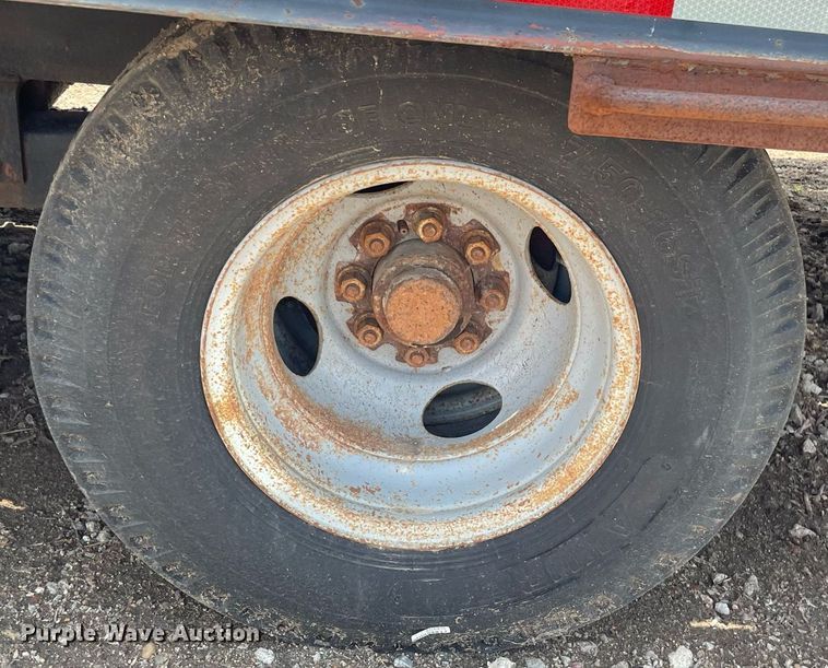 image for item ME9833 1996 Belshe T-9  equipment trailer