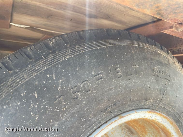 image for item ME9833 1996 Belshe T-9  equipment trailer