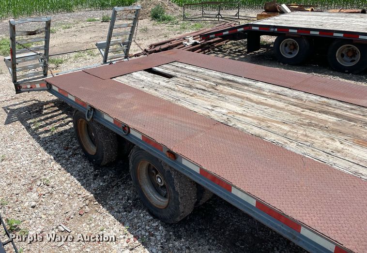 image for item ME9834 1985 Jant HD600HBT20  equipment trailer
