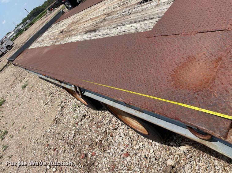 image for item ME9834 1985 Jant HD600HBT20  equipment trailer