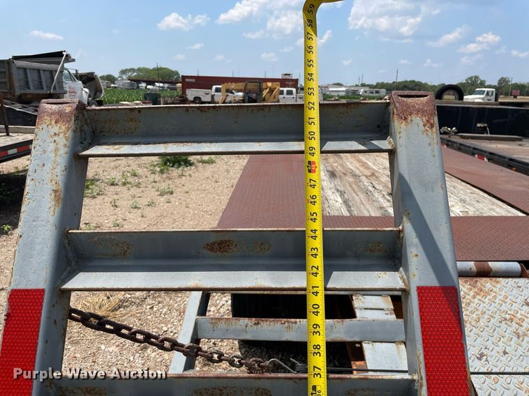 image for item ME9834 1985 Jant HD600HBT20  equipment trailer