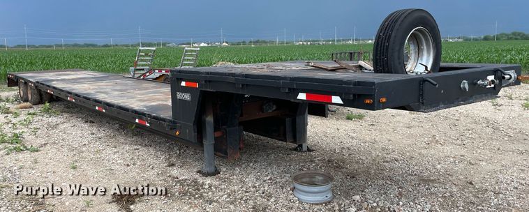 image for item ME9835 1986 Boone BD8AE  drop deck trailer