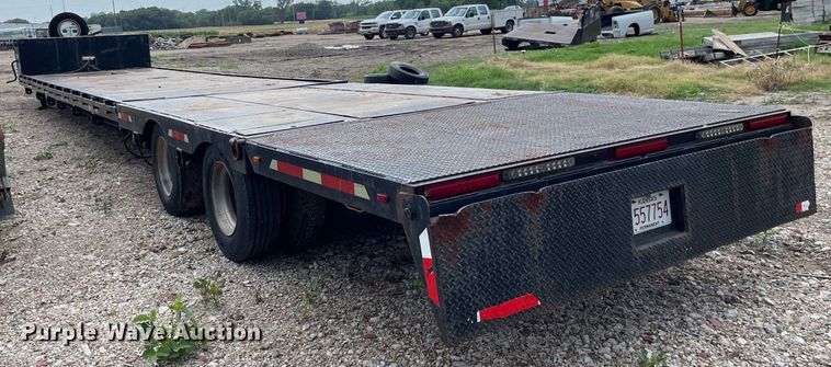 image for item ME9835 1986 Boone BD8AE  drop deck trailer