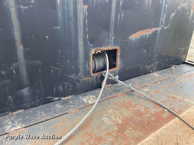 image for item ME9835 1986 Boone BD8AE  drop deck trailer