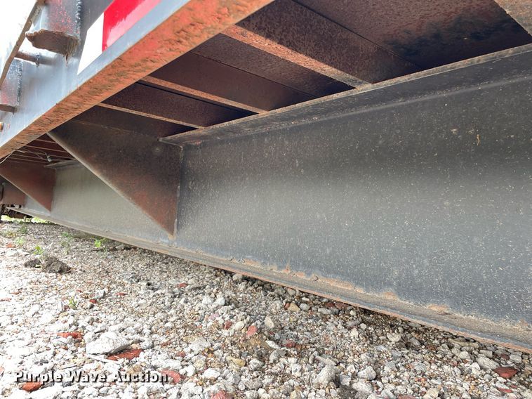 image for item ME9835 1986 Boone BD8AE  drop deck trailer