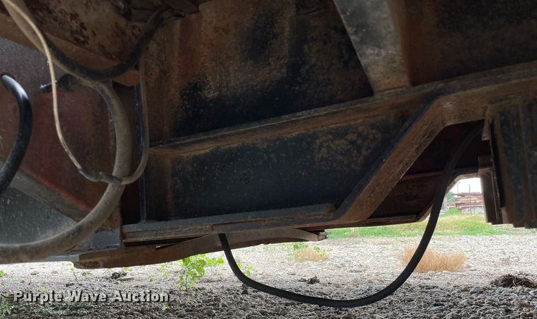 image for item ME9835 1986 Boone BD8AE  drop deck trailer