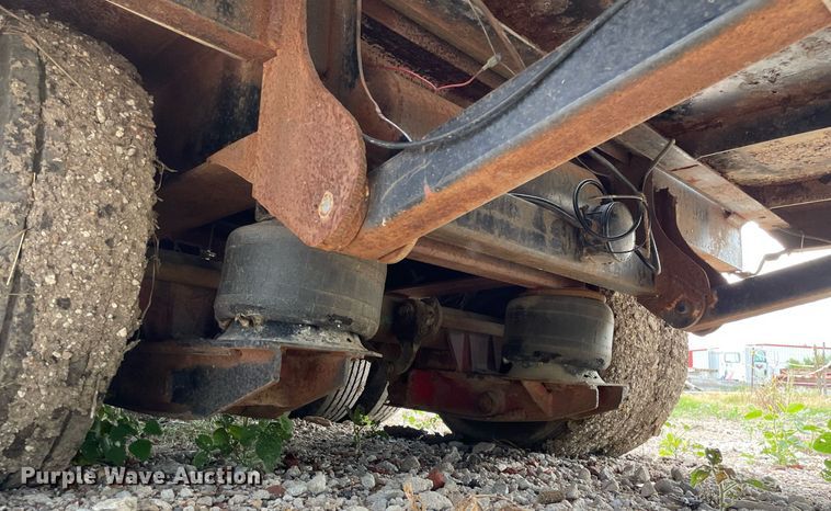 image for item ME9835 1986 Boone BD8AE  drop deck trailer