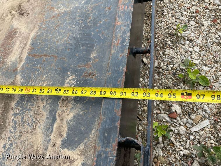 image for item ME9835 1986 Boone BD8AE  drop deck trailer