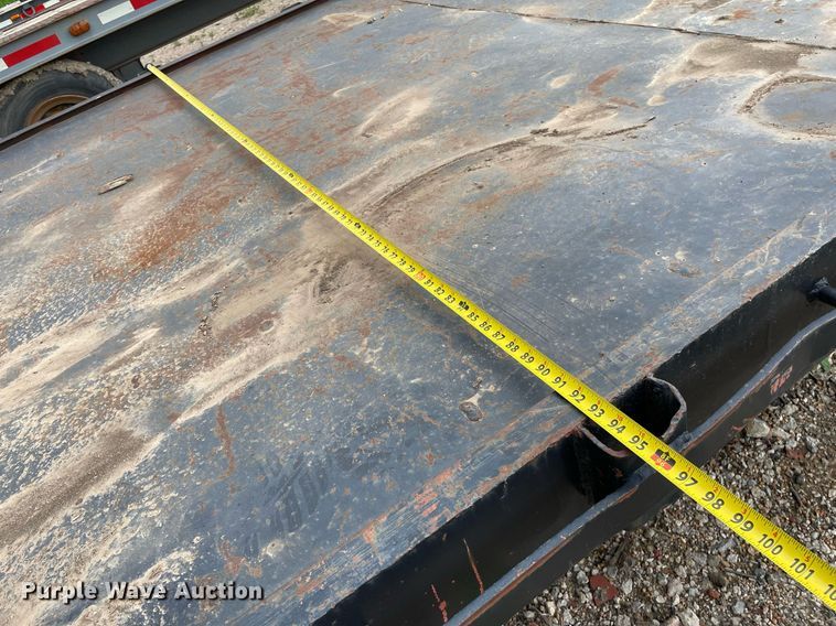 image for item ME9835 1986 Boone BD8AE  drop deck trailer