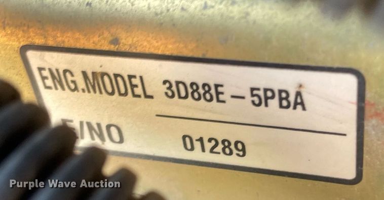 image for item ME9859 2005 Komatsu PC35MR-2  mini excavator