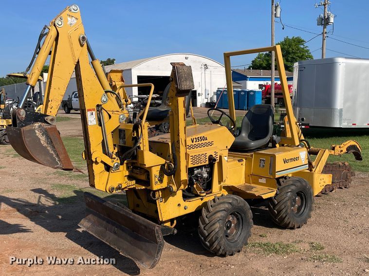 image for item ME9861 2000 Vermeer V3550A  trencher