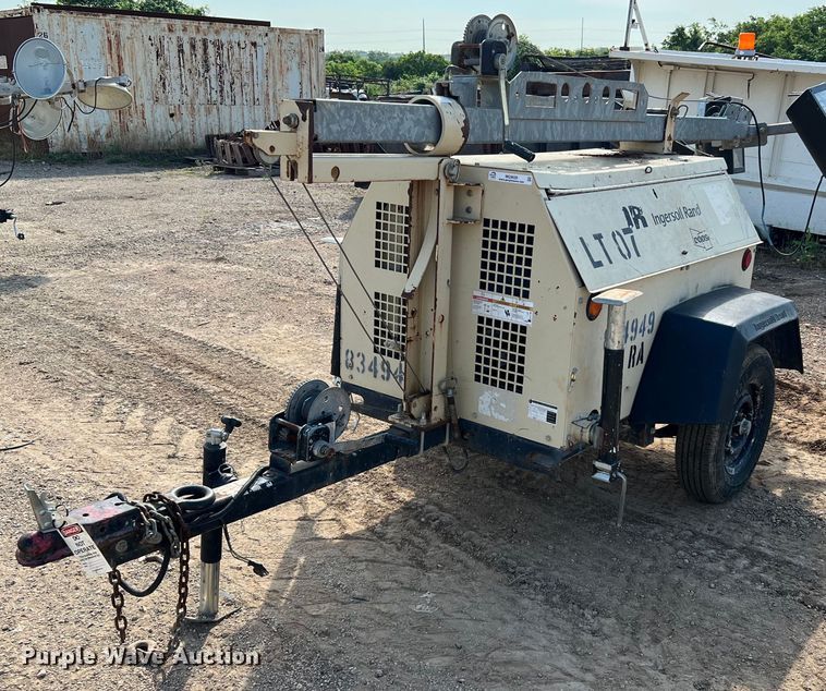 image for item MG9020 2011 Ingersoll Rand LS-60HZ-T4F  light plant