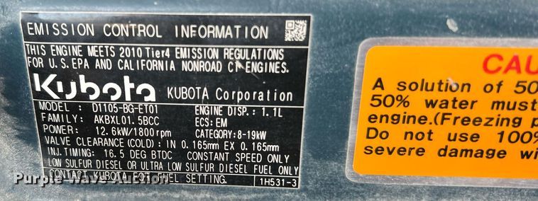 image for item MG9020 2011 Ingersoll Rand LS-60HZ-T4F  light plant