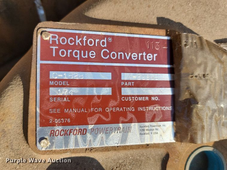 image for item ML9448 Rockford Powertrain C-1628  torque converter