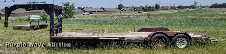 image for item ML9464 2000 Shop built  equipment trailer