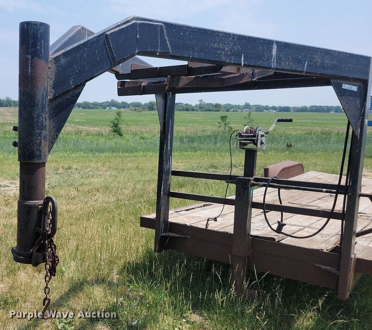 image for item ML9464 2000 Shop built  equipment trailer