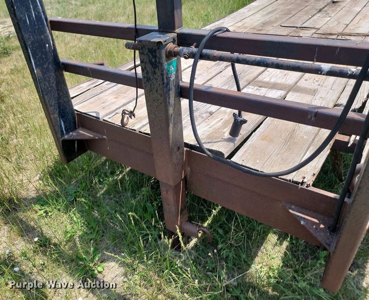 image for item ML9464 2000 Shop built  equipment trailer