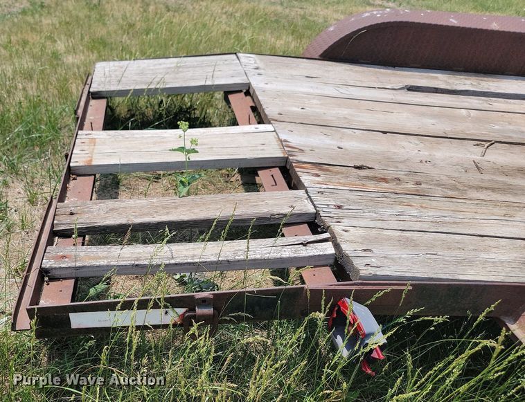 image for item ML9464 2000 Shop built  equipment trailer