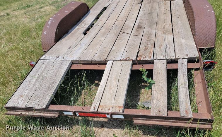 image for item ML9464 2000 Shop built  equipment trailer