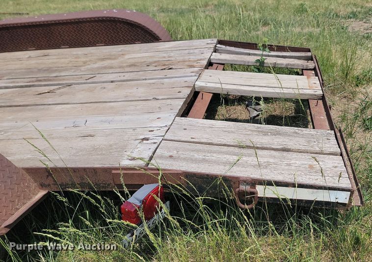 image for item ML9464 2000 Shop built  equipment trailer