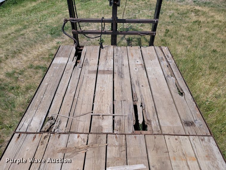 image for item ML9464 2000 Shop built  equipment trailer