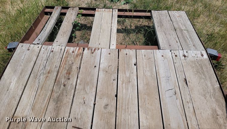 image for item ML9464 2000 Shop built  equipment trailer