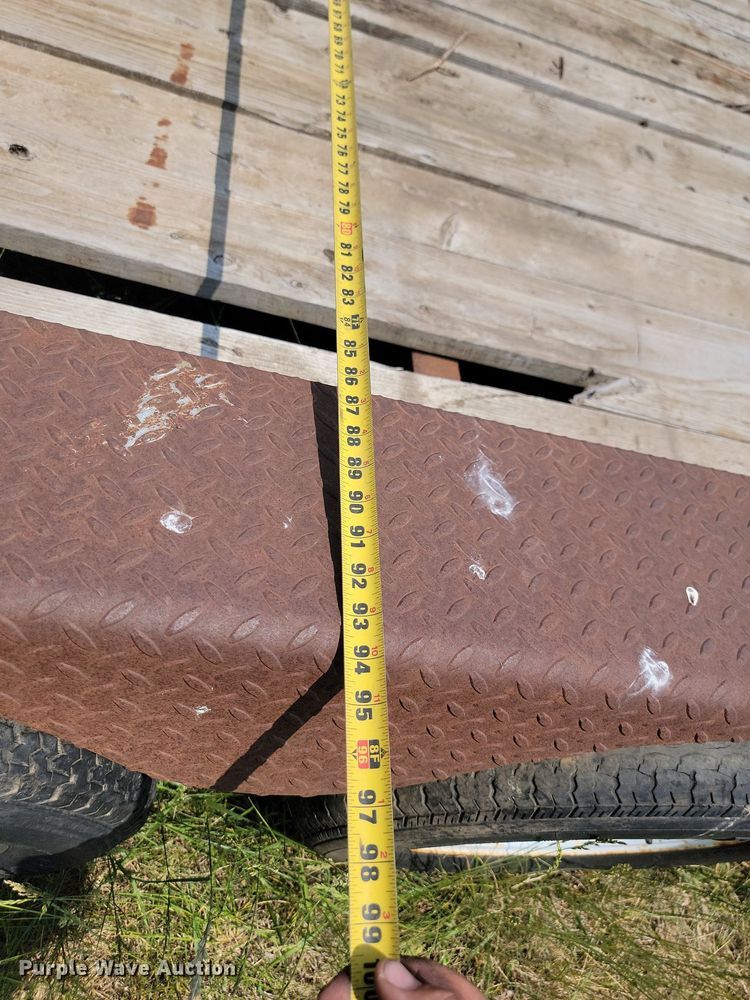 image for item ML9464 2000 Shop built  equipment trailer