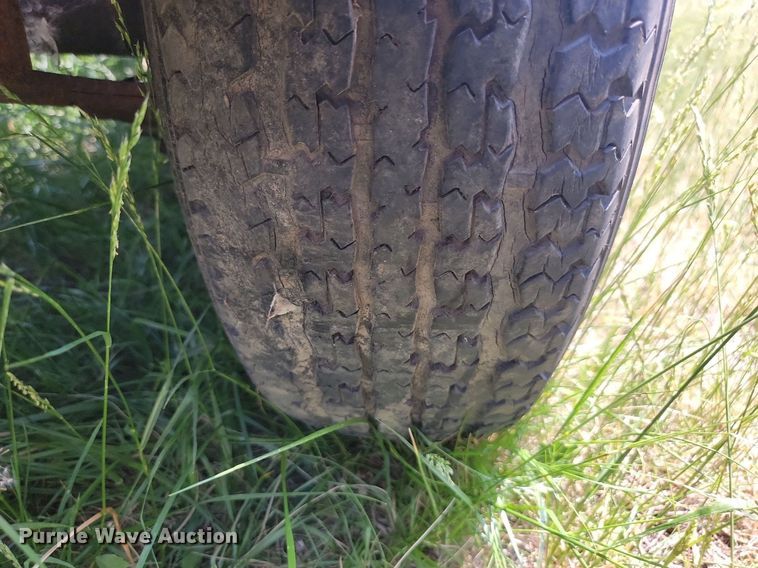 image for item ML9464 2000 Shop built  equipment trailer