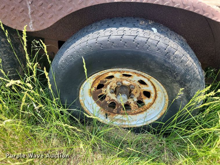 image for item ML9464 2000 Shop built  equipment trailer