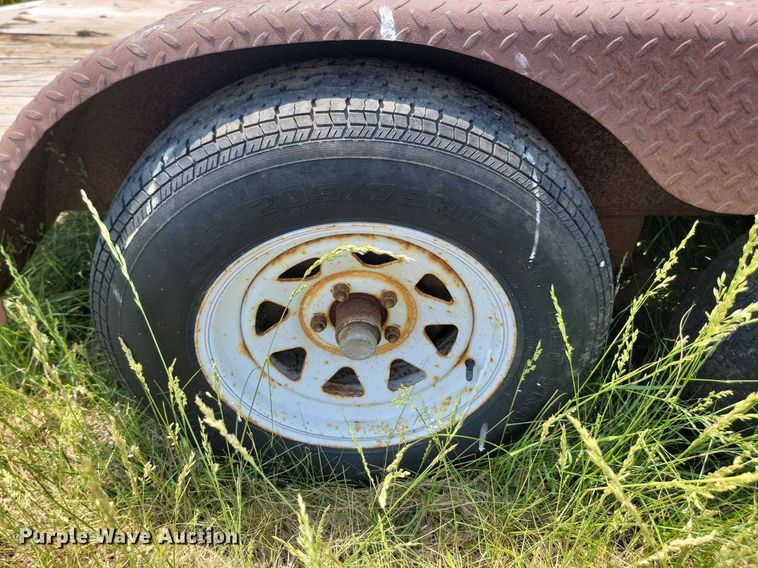 image for item ML9464 2000 Shop built  equipment trailer