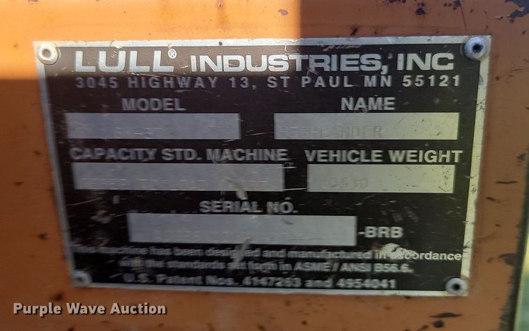 image for item ML9491 Lull Highlander 6K-37  telehandler