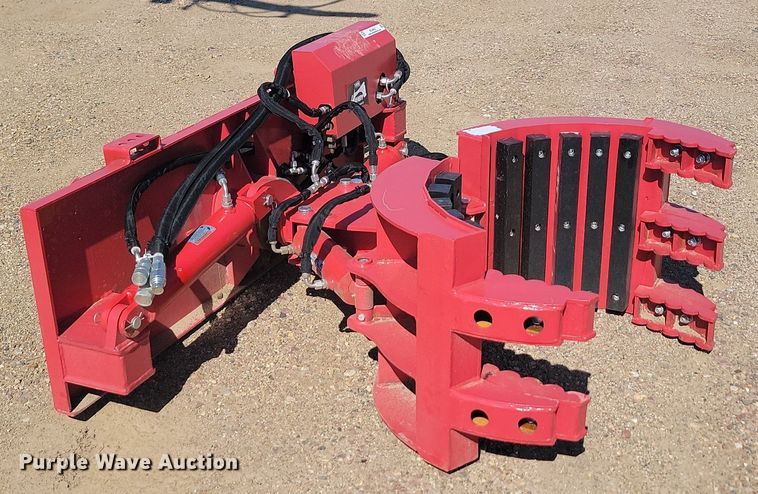 image for item ML9493 Handy Attachments HRTH43  skid steer rock and tree handler