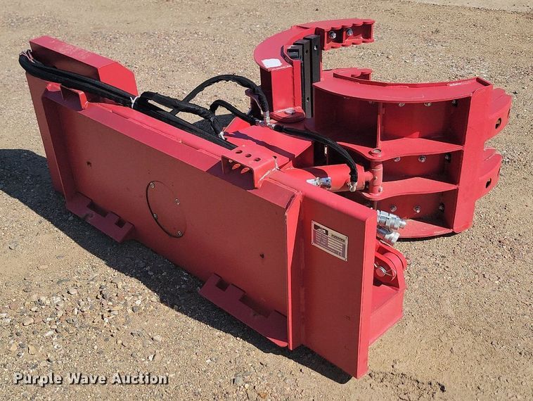 image for item ML9493 Handy Attachments HRTH43  skid steer rock and tree handler